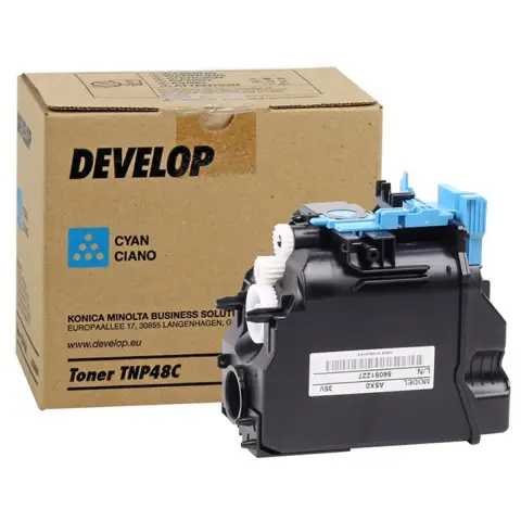Toner Develop TNP48C / A5X04D0 Cyan do drukarek (Oryginalny) [10k]
